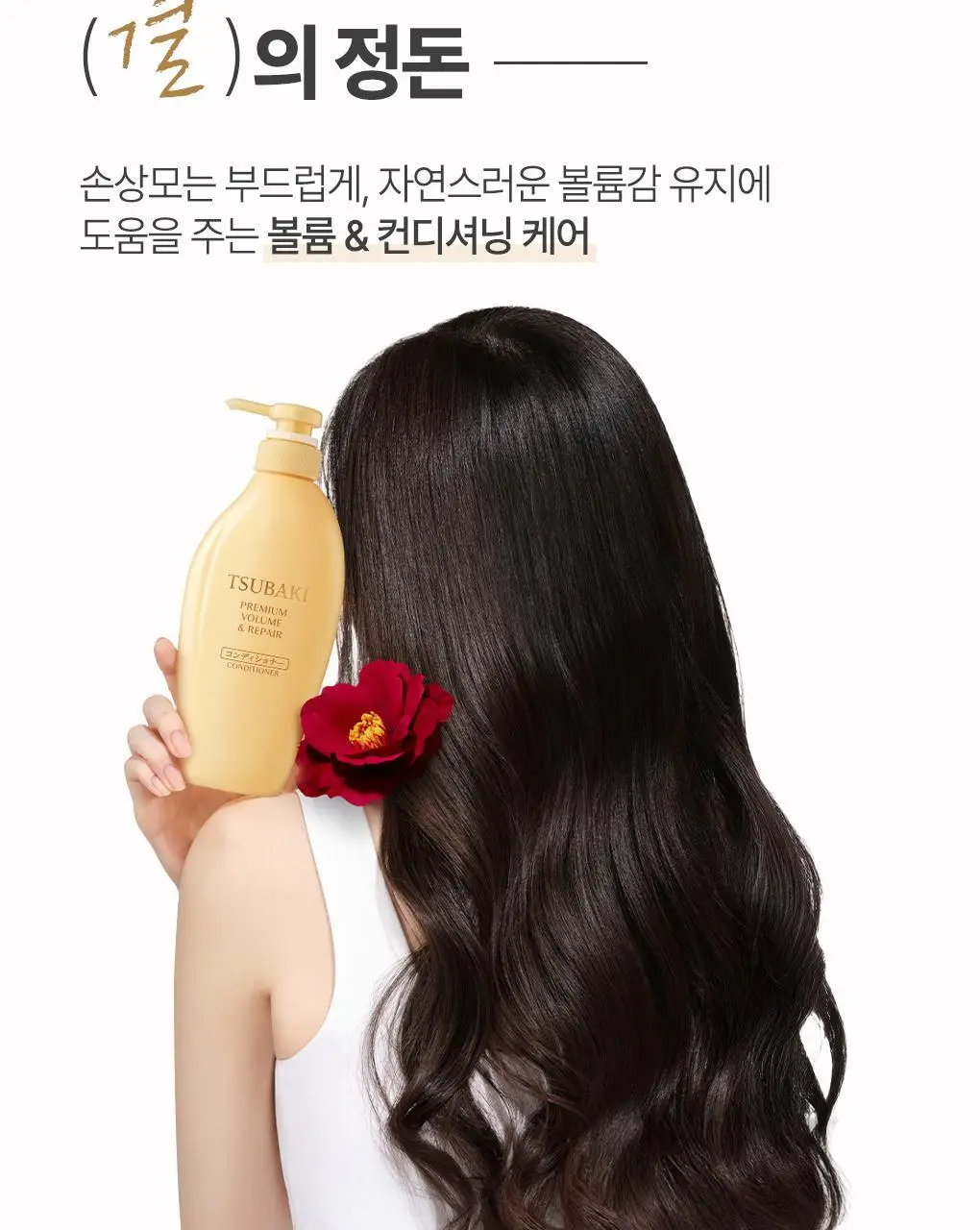 [뿌리볼륨 풀케어] 츠바키 프리미엄 볼륨 & 리페어 샴푸 컨디셔너 2종 기획 상세페이지 29